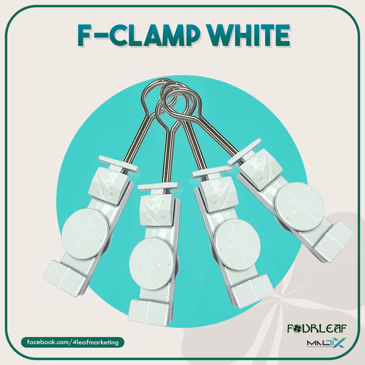 Fclamp White