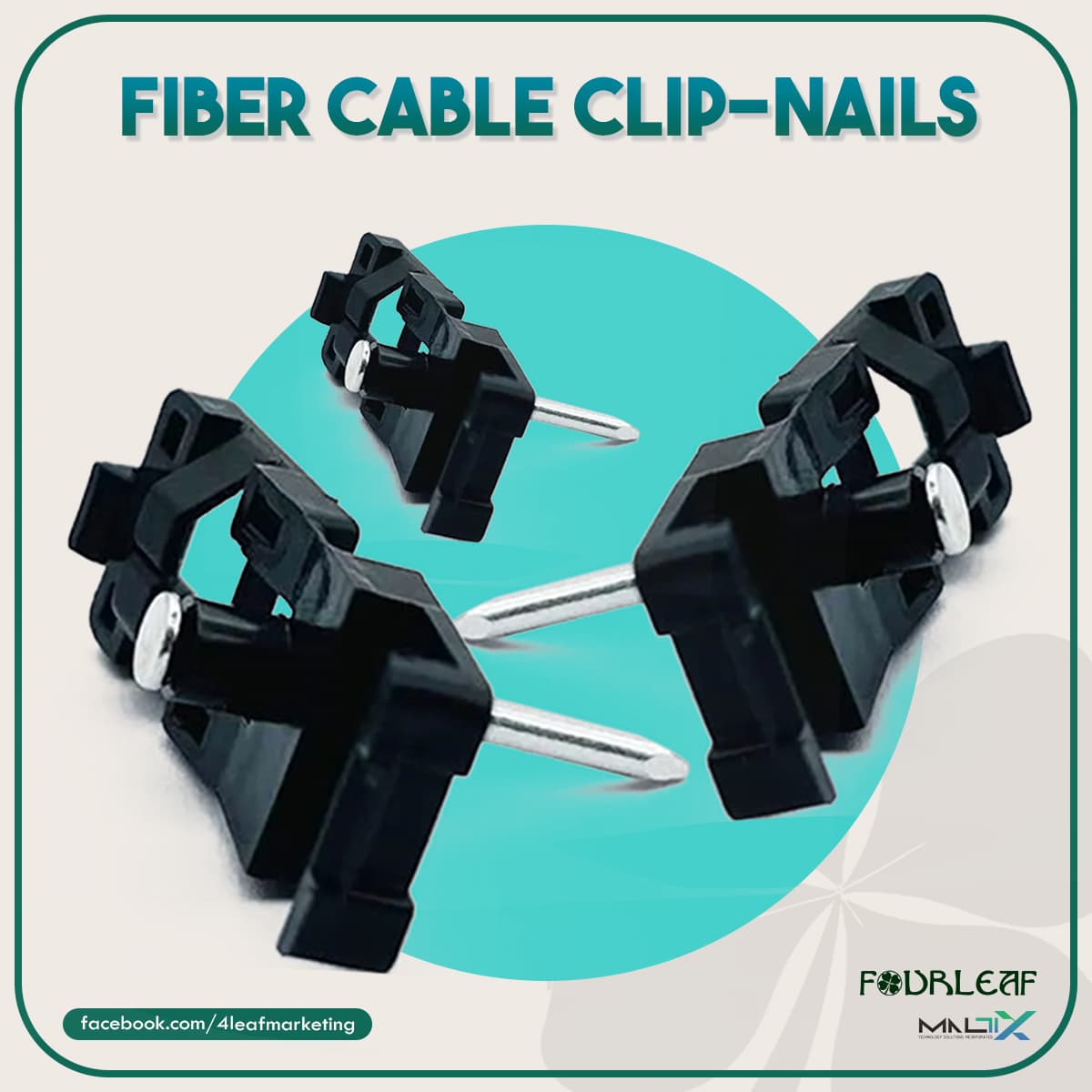 Fiber Clips-Nail