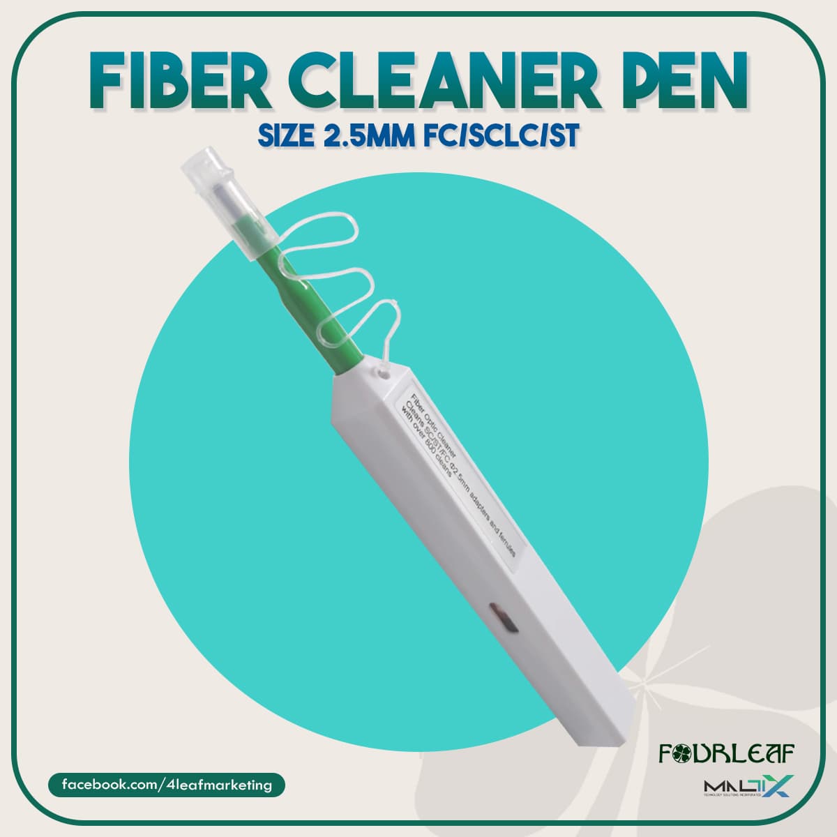 Fiber Cleaner Pen 2.5