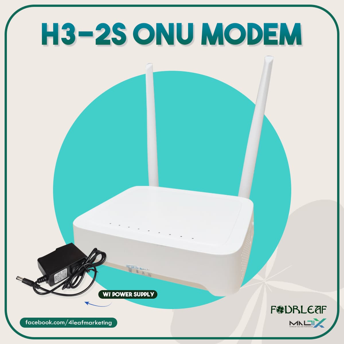 H3-2s Onu modem
